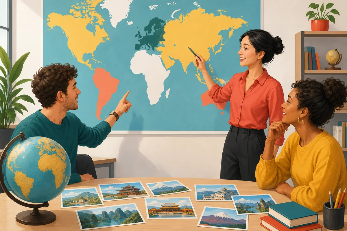 HSK 1 – Leçon 3 : pays, nationalités et langues
